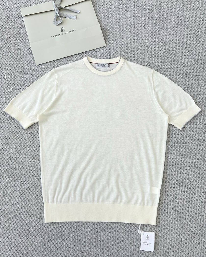 Футболка Brunello Cucinelli из кашемира