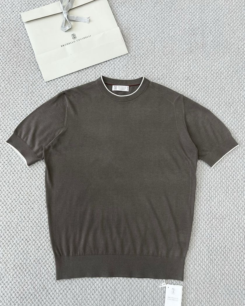 Футболка Brunello Cucinelli из кашемира