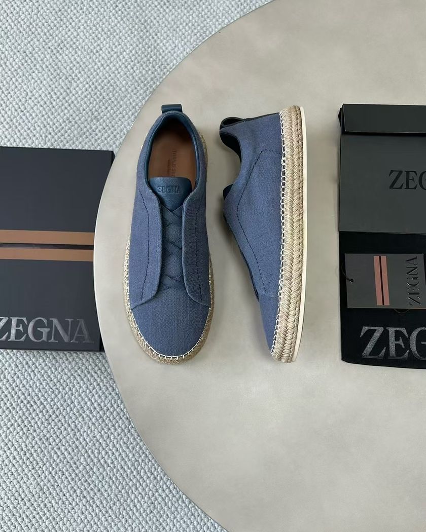 Эспадрильи Zegna из льна