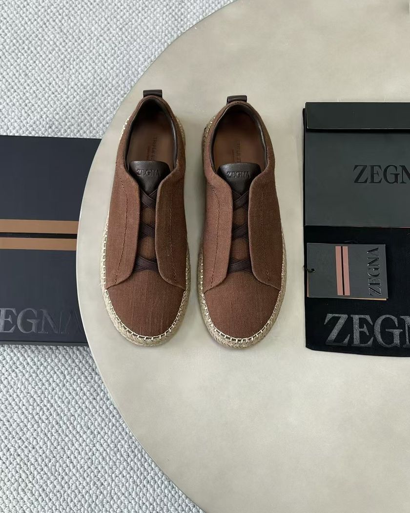 Эспадрильи Zegna из льна