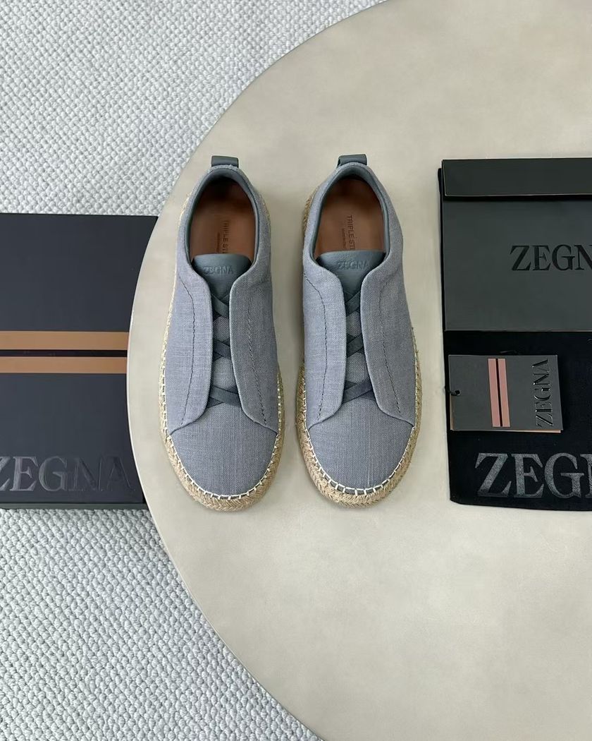 Эспадрильи Zegna из льна