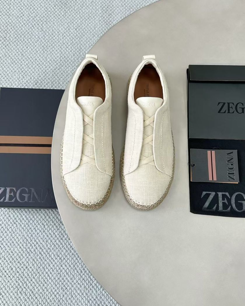 Эспадрильи Zegna из льна