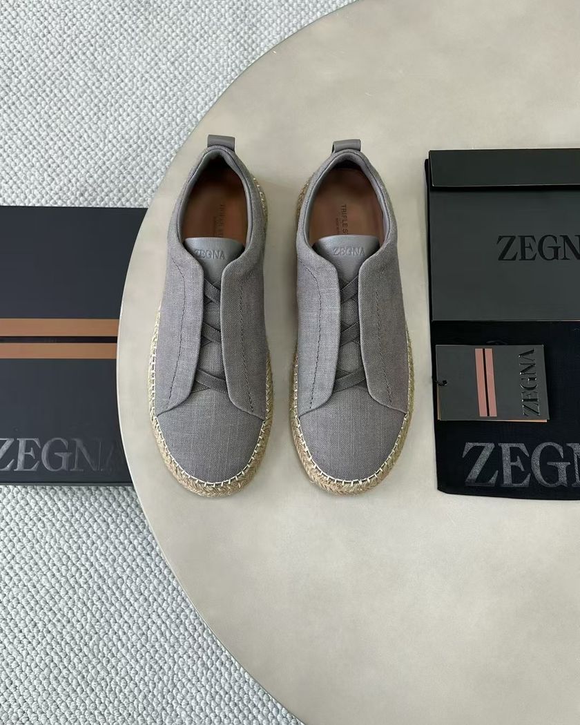Эспадрильи Zegna из льна