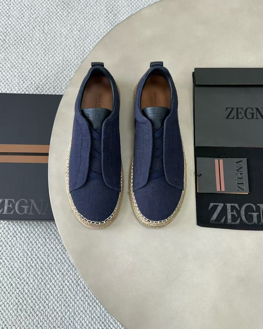 Эспадрильи Zegna из льна