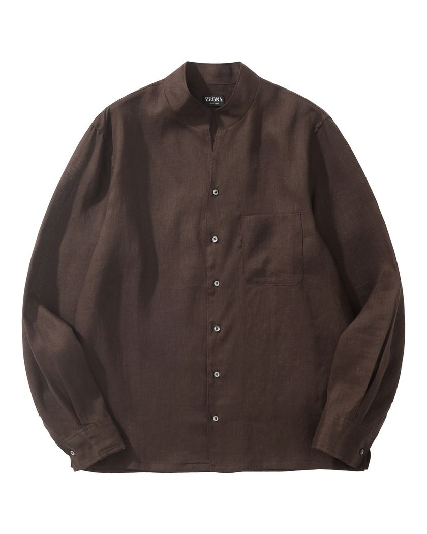 Рубашка Zegna из льна