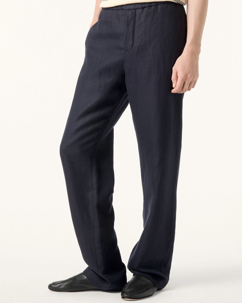 Брюки из льна Loro Piana