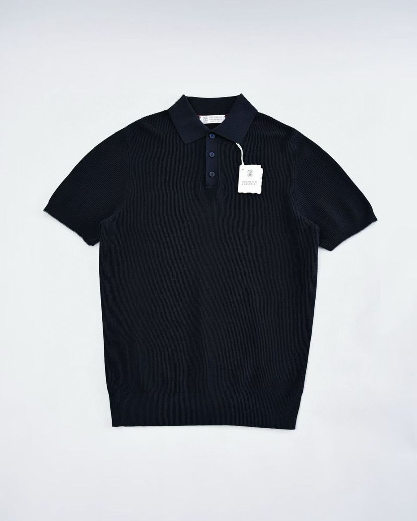 Поло Brunello Cucinelli из хлопка