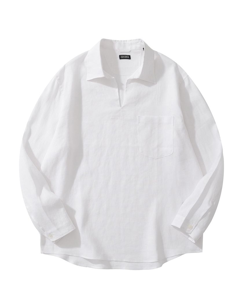 Рубашка Zegna из льна