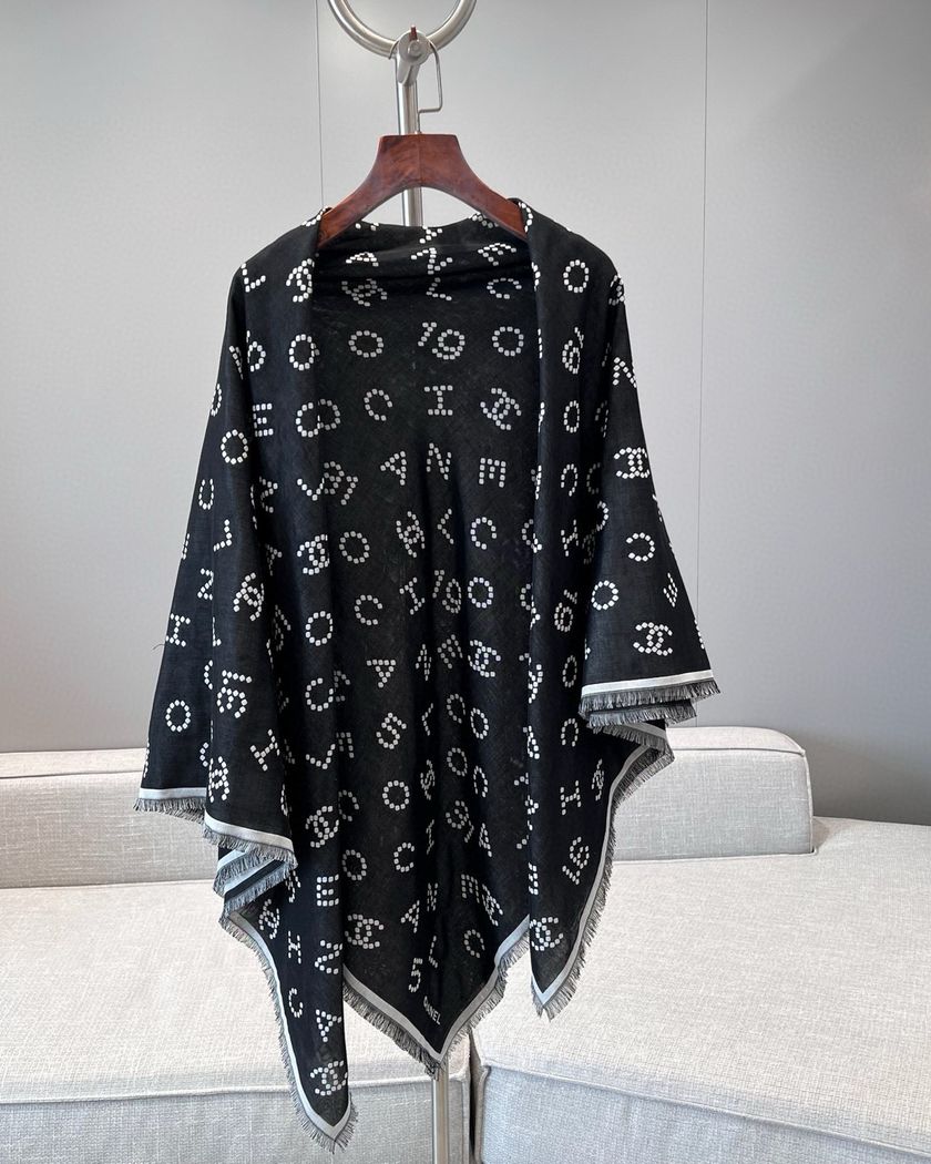 Chanel шарф из шерсти