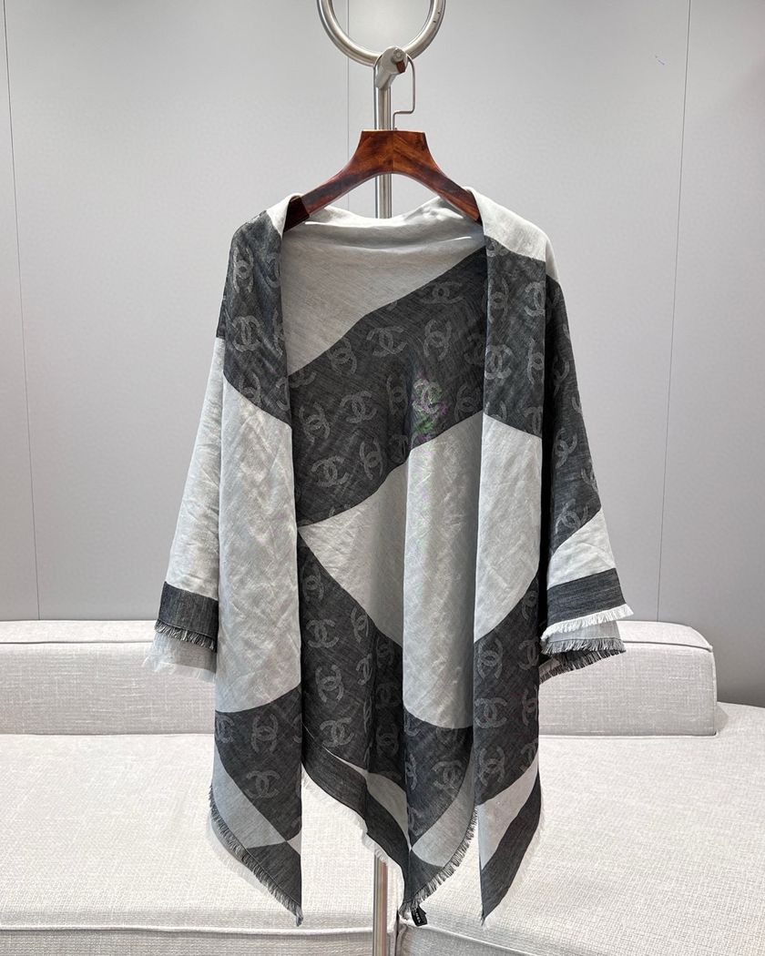 Chanel шарф из шерсти