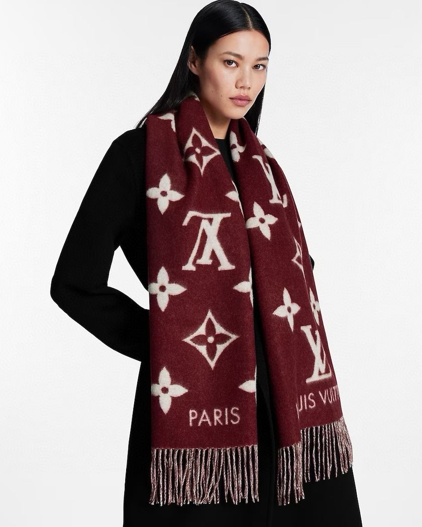 Louis Vuitton шарф из кашемира
