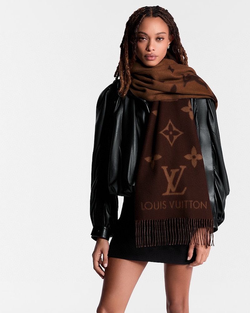 Louis Vuitton шарф из кашемира