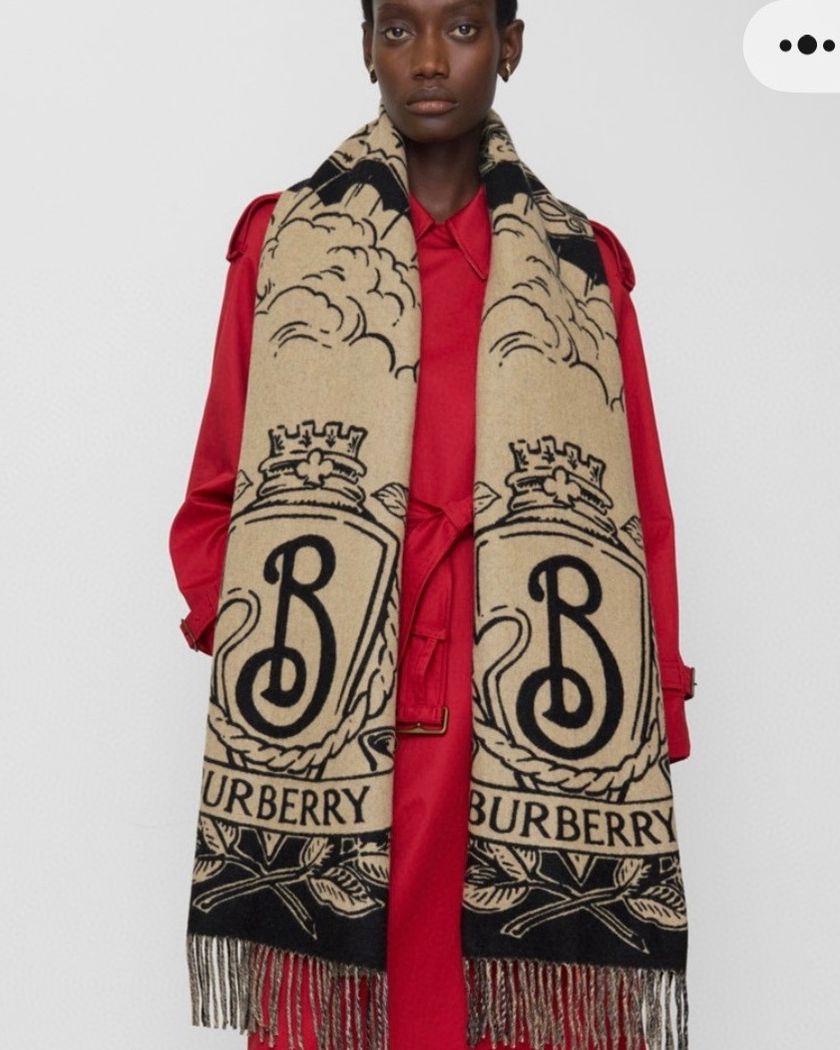 Burberry шарф из кашемира