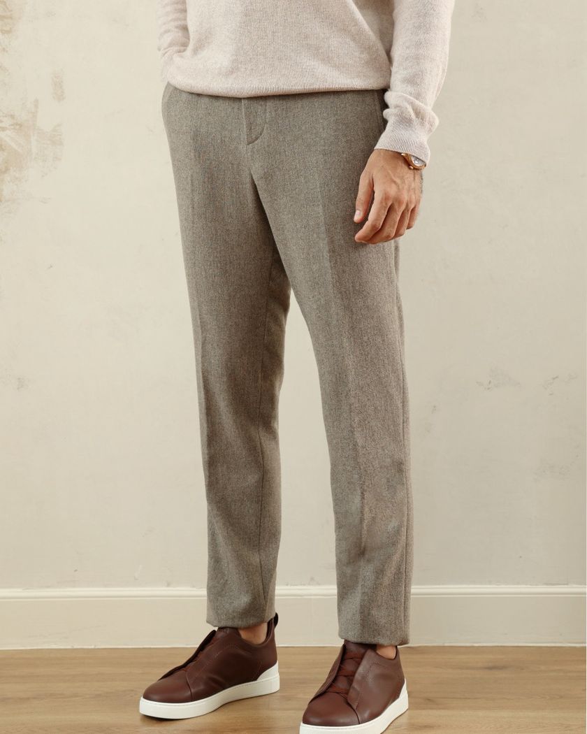 Брюки Kiton из мягкой премиальной шерсти
