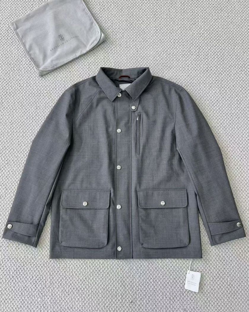 Куртка Brunello Cucinelli из премиальной шерсти
