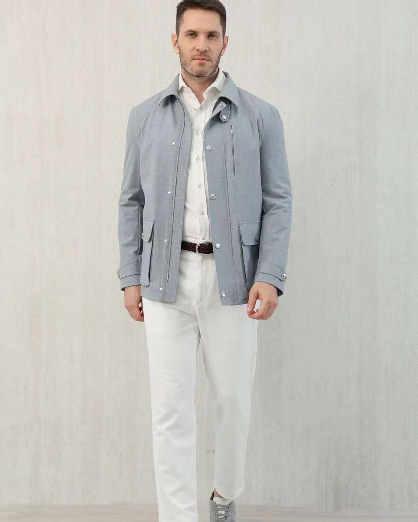 Куртка Brunello Cucinelli из премиальной шерсти