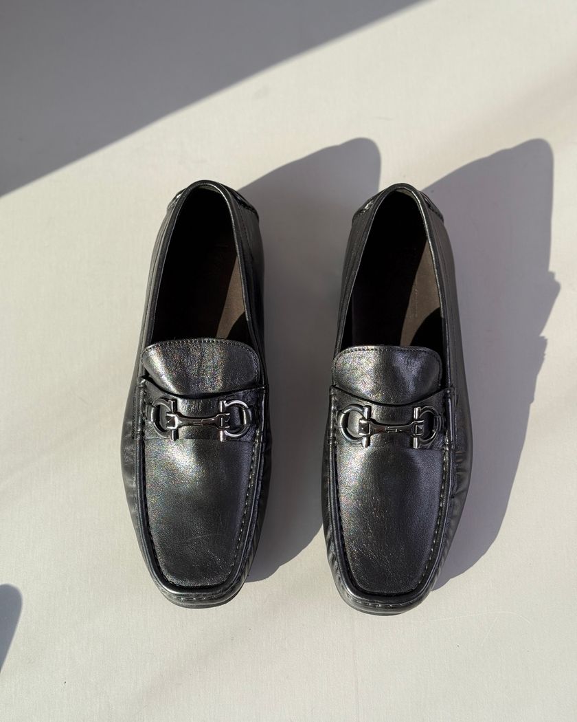 Мокасины Ferragamo из кожи