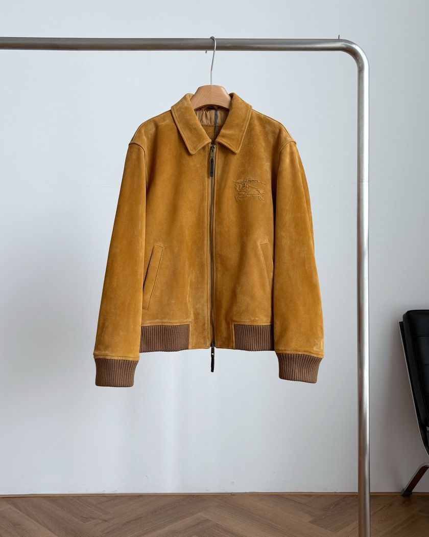 Замшевая куртка Burberry
