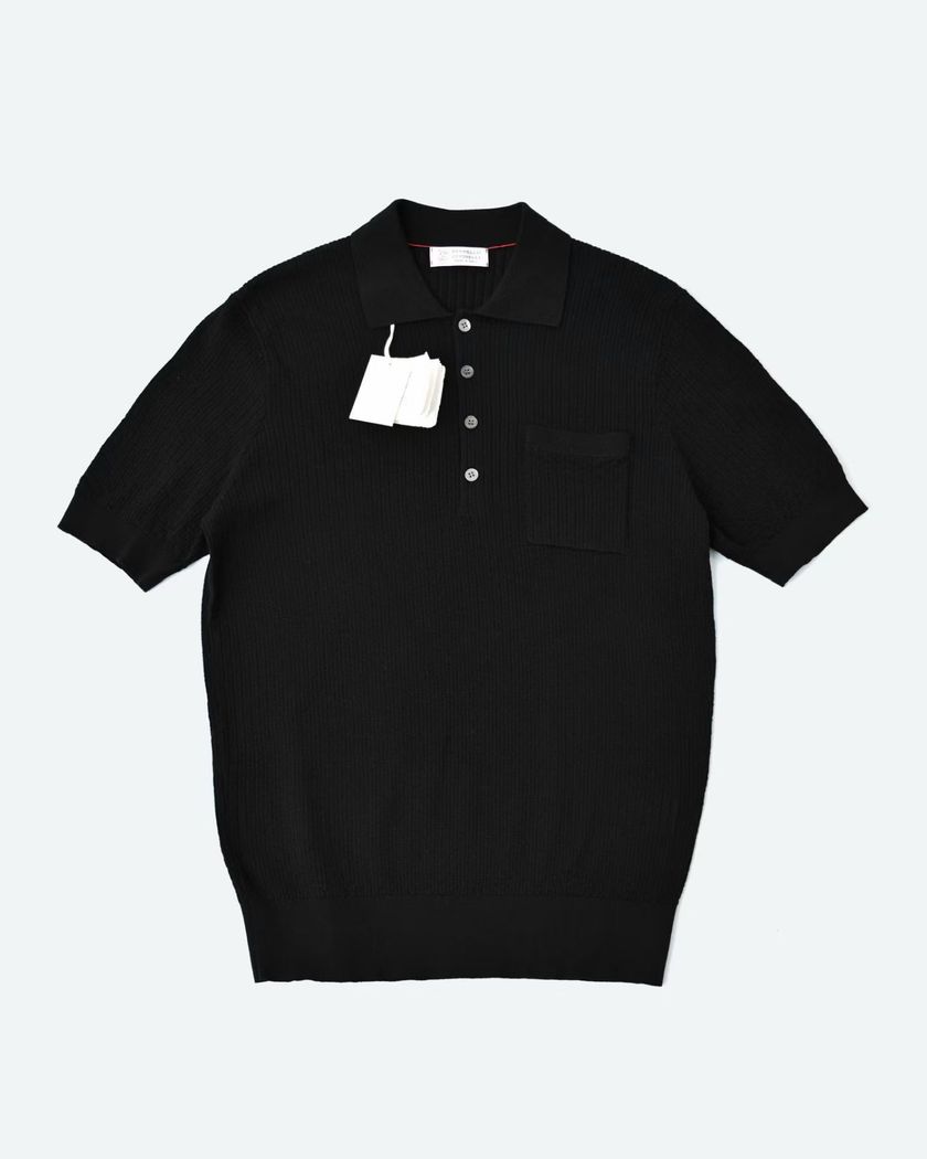 Поло Brunello Cucinelli из хлопка