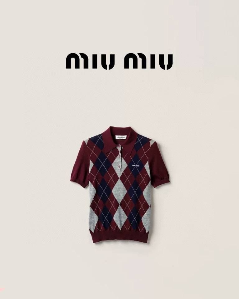 Miu Miu поло из кашемира