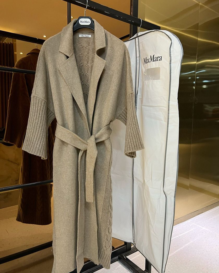 Max Mara пальто из кашемира