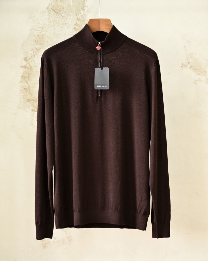 Кофта Kiton из премиальной шерсти