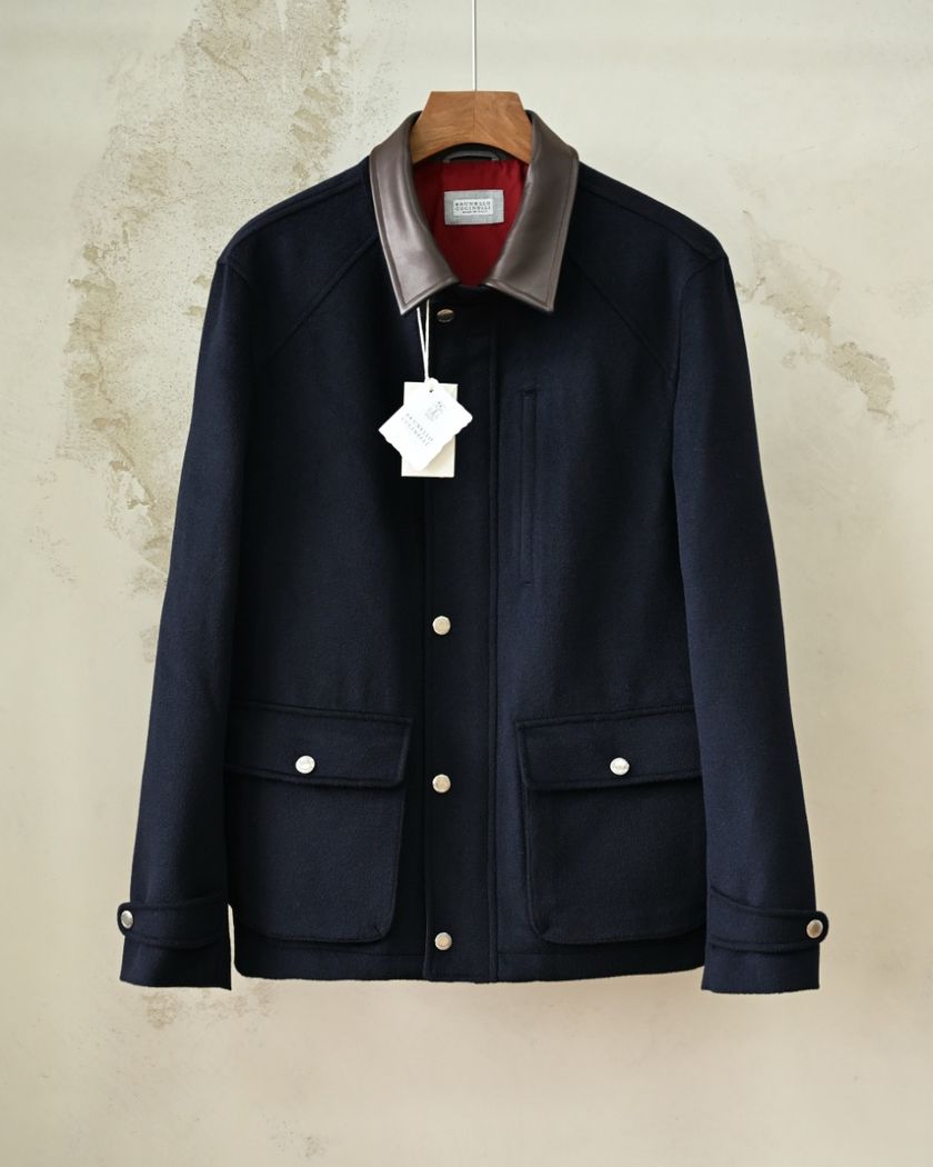 Классическая куртка Brunello Cucinelli из высококачественной шерсти