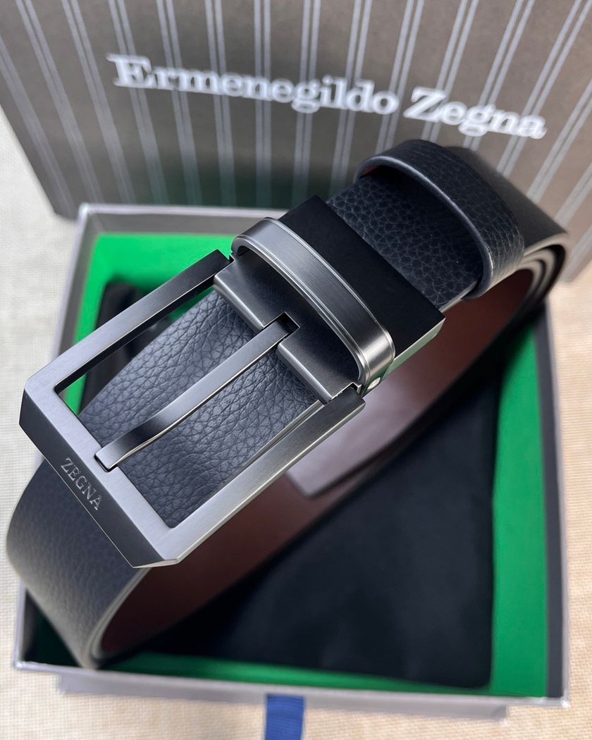 Ремень Zegna двусторонний