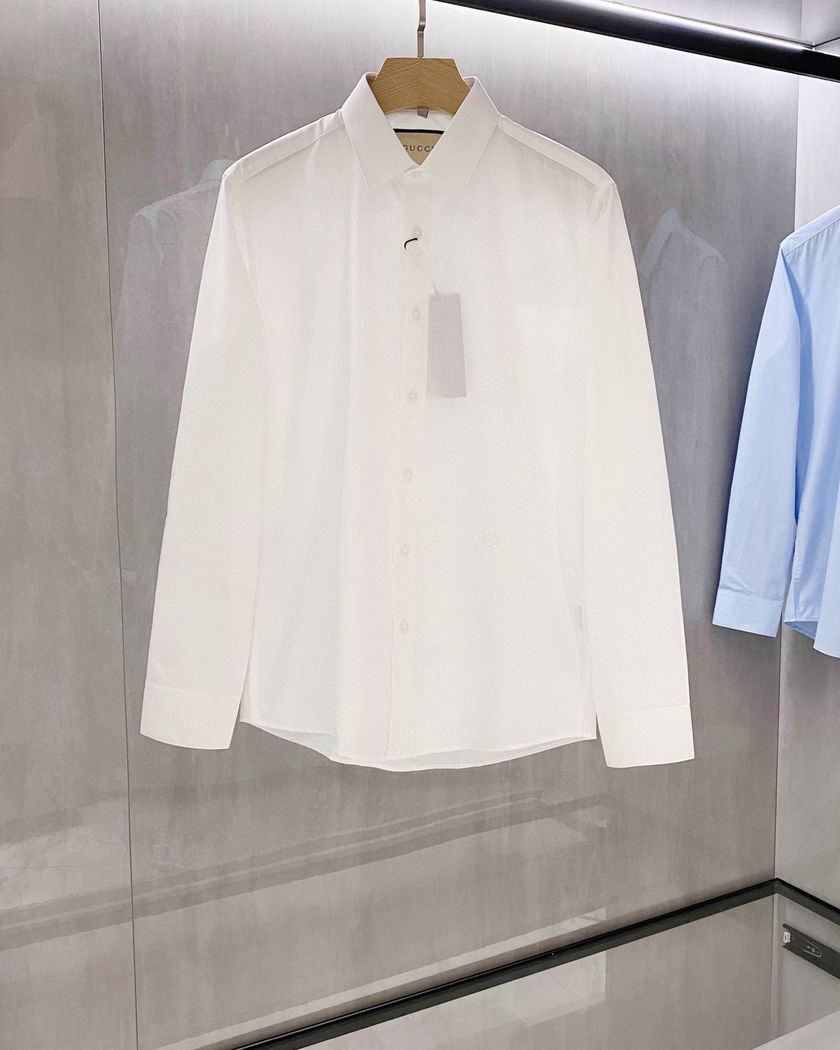 Белая рубашка Gucci Signature Shirt