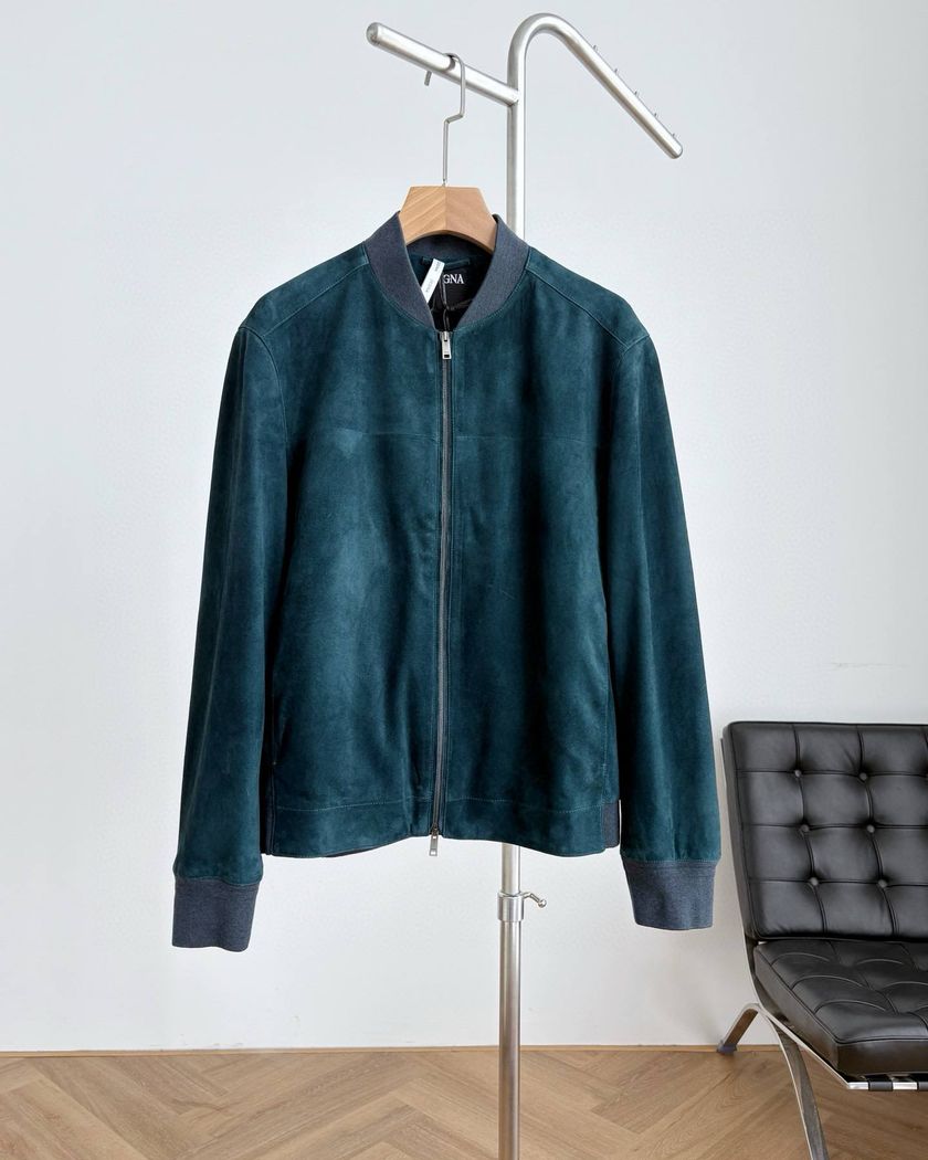 Кожаная куртка Zegna