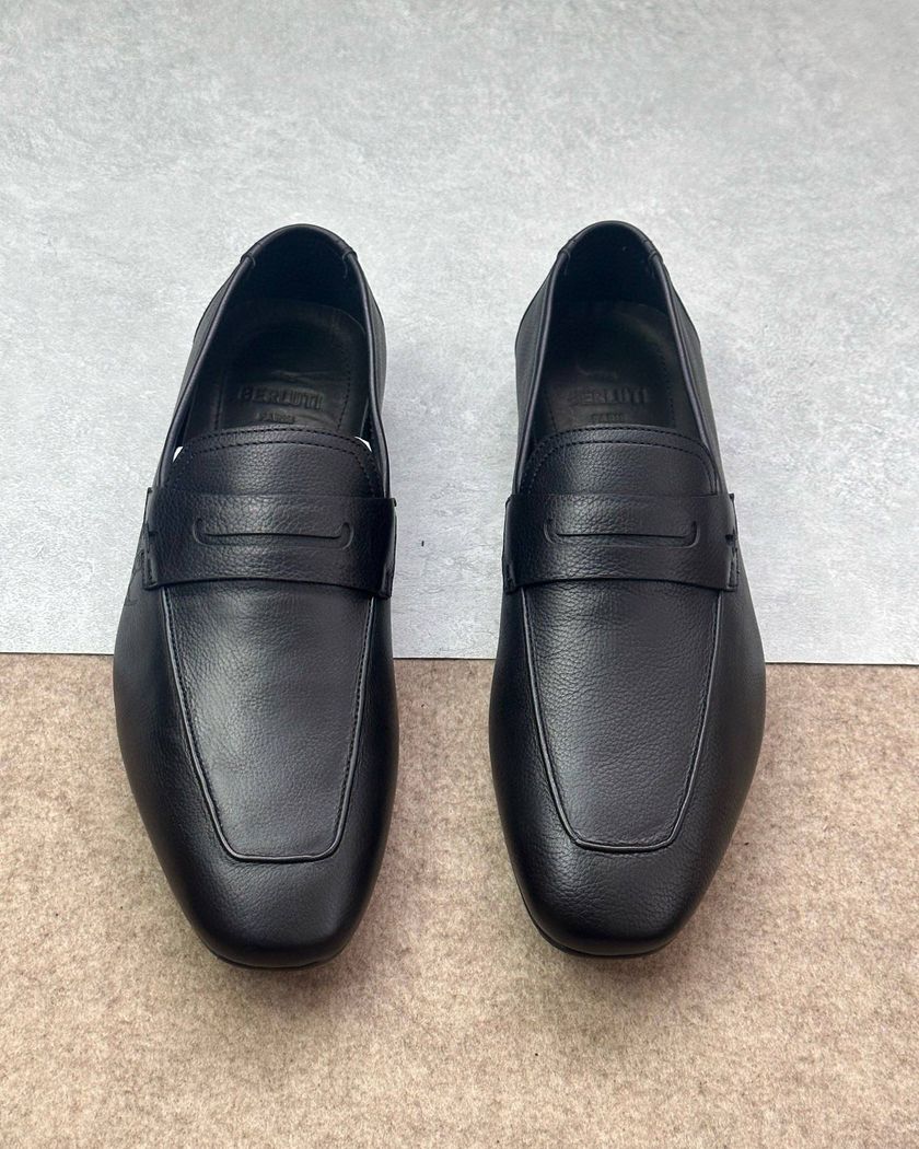 Лоферы Berluti Lorenzo Drive Camoscio