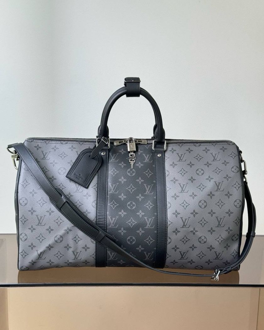 Дорожная сумка Louis Vuitton Keepall Bandoulière 50 Damier Graphite