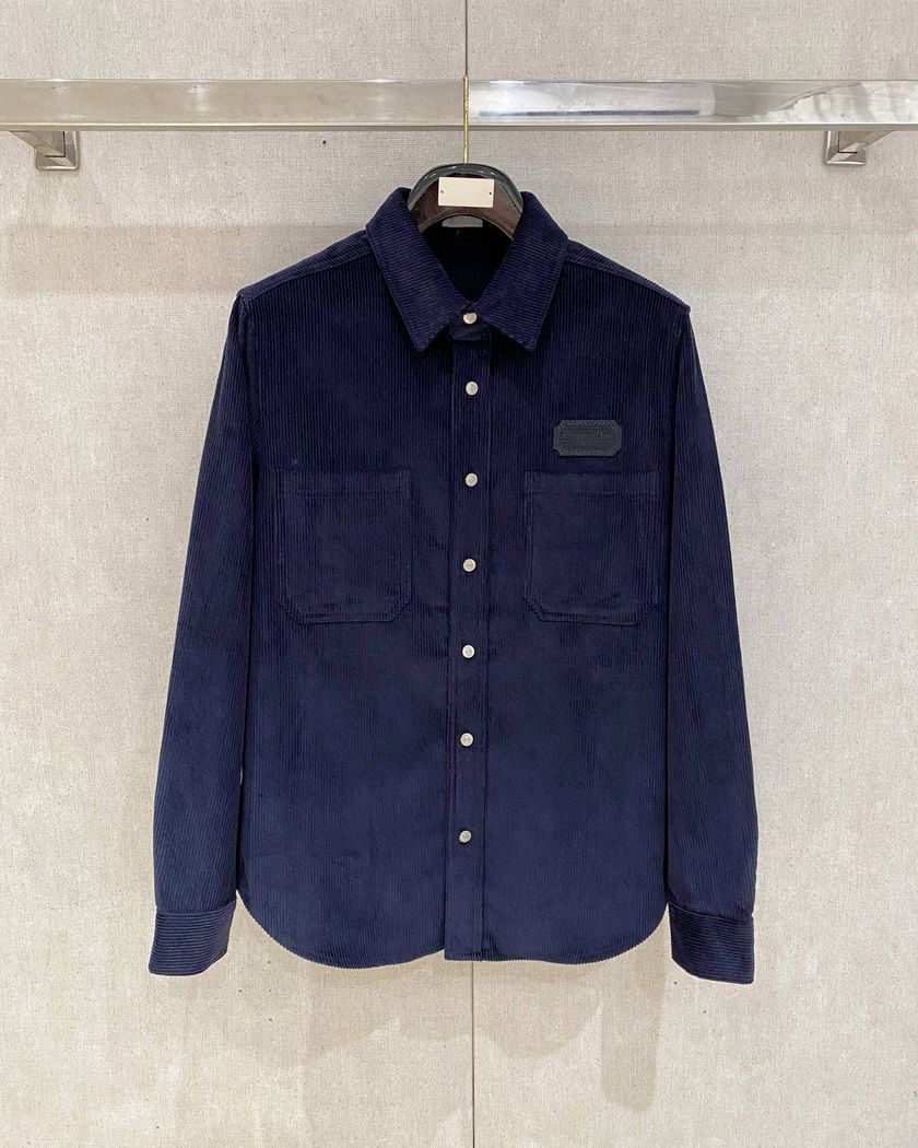 Вельветовая рубашка Dior Atelier Corduroy Shirt